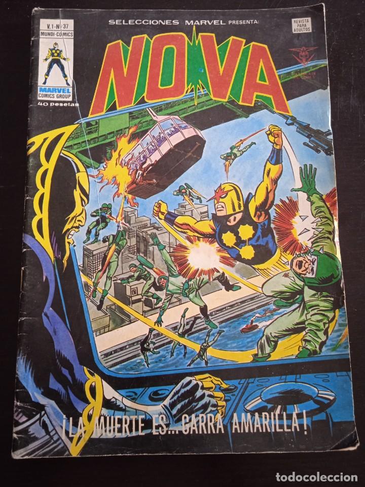 C&oacute;mics: SELECCIONES MARVEL 37 NOVA COMICS EDICIONES VERTICE NORMAL ESTADO MUNDI COMICS - Foto 1
