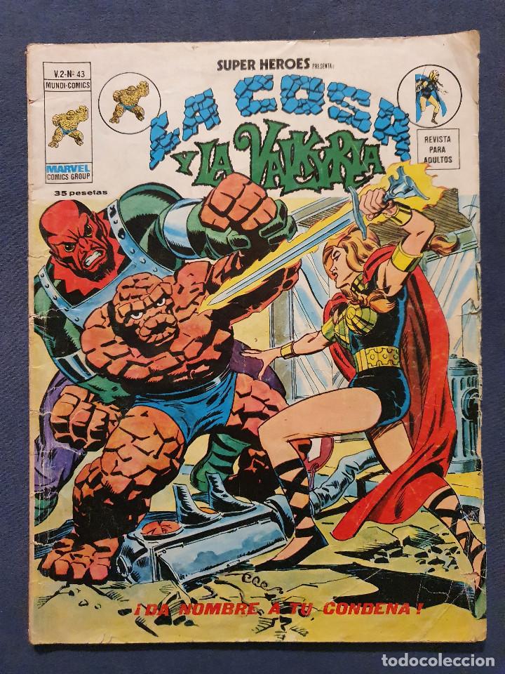 C&oacute;mics: SUPER HEROES VOL. 2 # 43 (VERTICE) - LA COSA Y LA VALKIRIA - 1976 - Foto 1