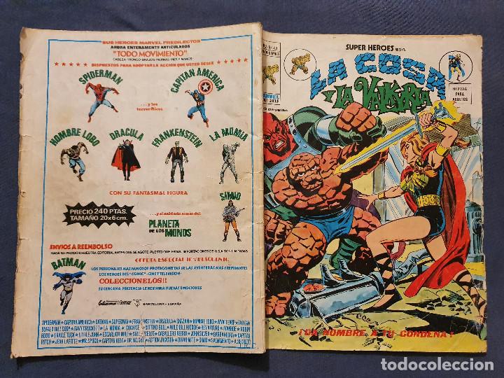 C&oacute;mics: SUPER HEROES VOL. 2 # 43 (VERTICE) - LA COSA Y LA VALKIRIA - 1976 - Foto 3