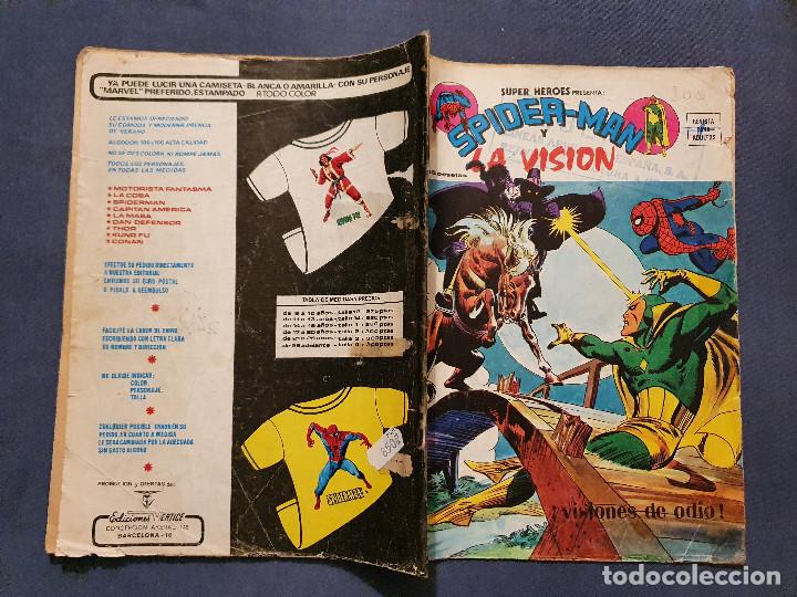 C&oacute;mics: SUPER HEROES VOL. 2 # 48 (VERTICE) - SPIDERMAN Y LA VISION - 1976 - Foto 3