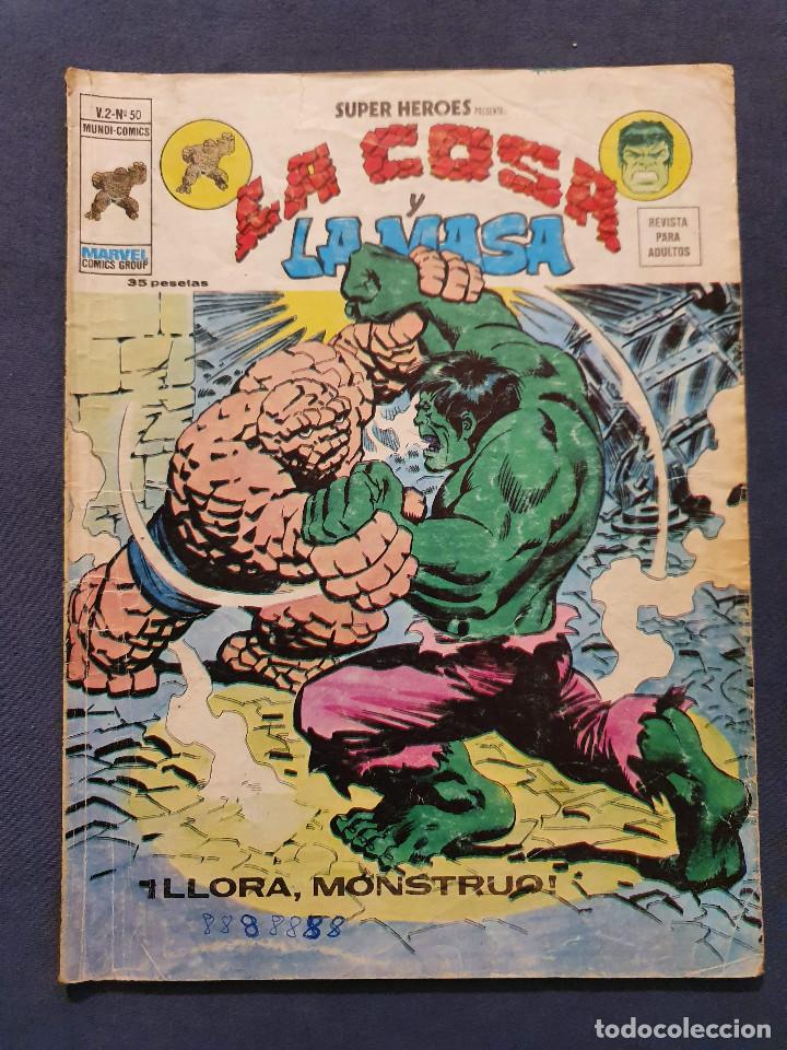 C&oacute;mics: SUPER HEROES VOL. 2 # 50 (VERTICE) - LA COSA Y LA MASA - 1976 - Foto 1