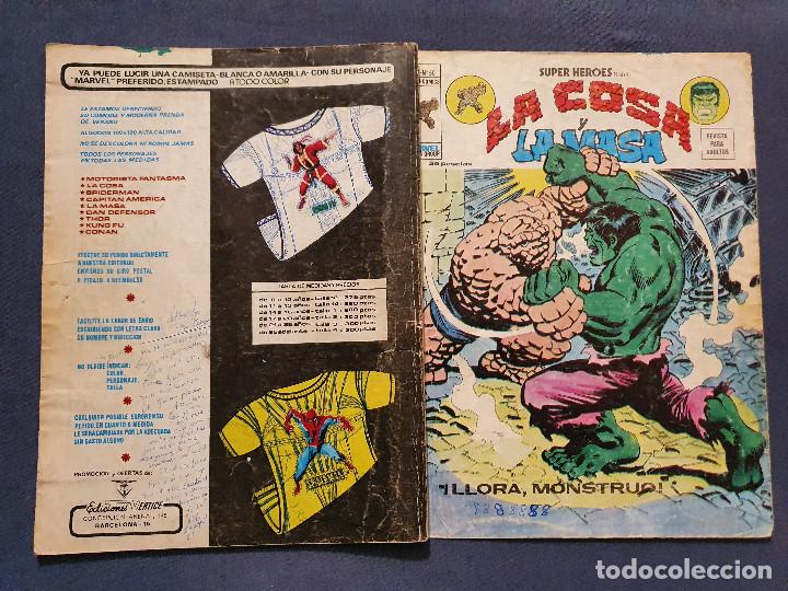 C&oacute;mics: SUPER HEROES VOL. 2 # 50 (VERTICE) - LA COSA Y LA MASA - 1976 - Foto 3