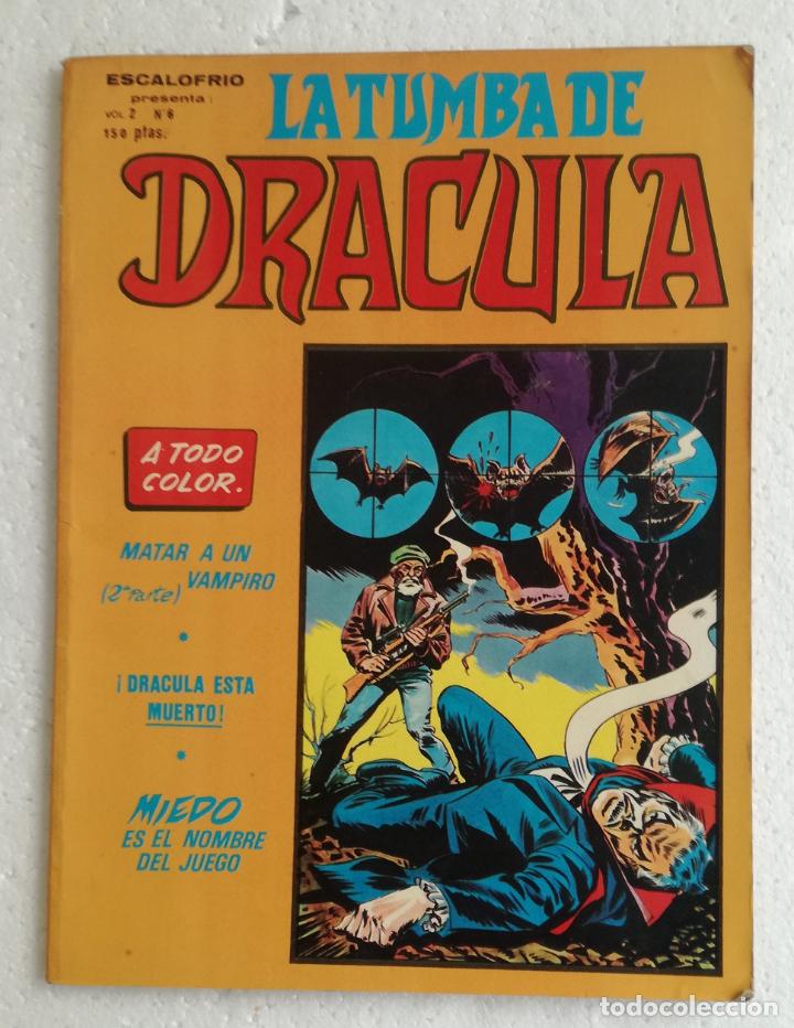 C&oacute;mics: Comic La tumba de Dracula, Vol. 2, n&ordm; 6 - Ed. Vertice - Foto 1