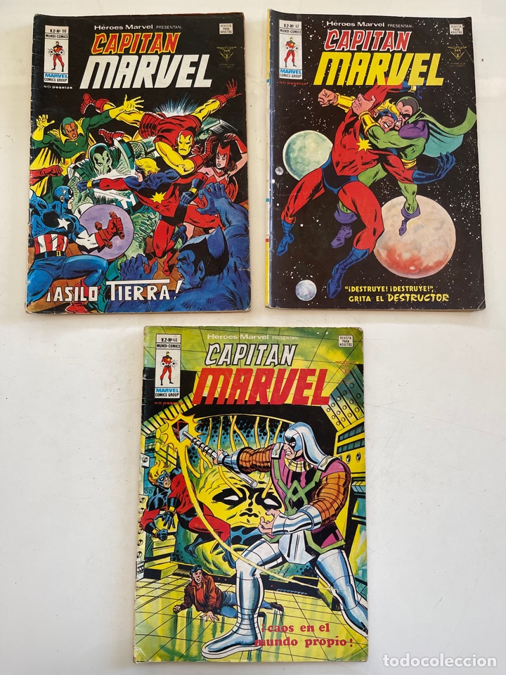 C&oacute;mics: H&eacute;roes Marvel presentan Capit&aacute;n Marvel V2 - Foto 1