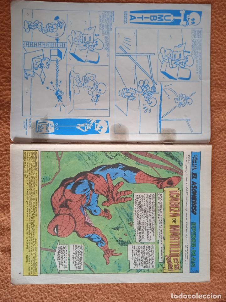 C&oacute;mics: COMIC VERTICE 1980 SPIDERMAN VOL3 N&ordm; 63-E - Foto 2
