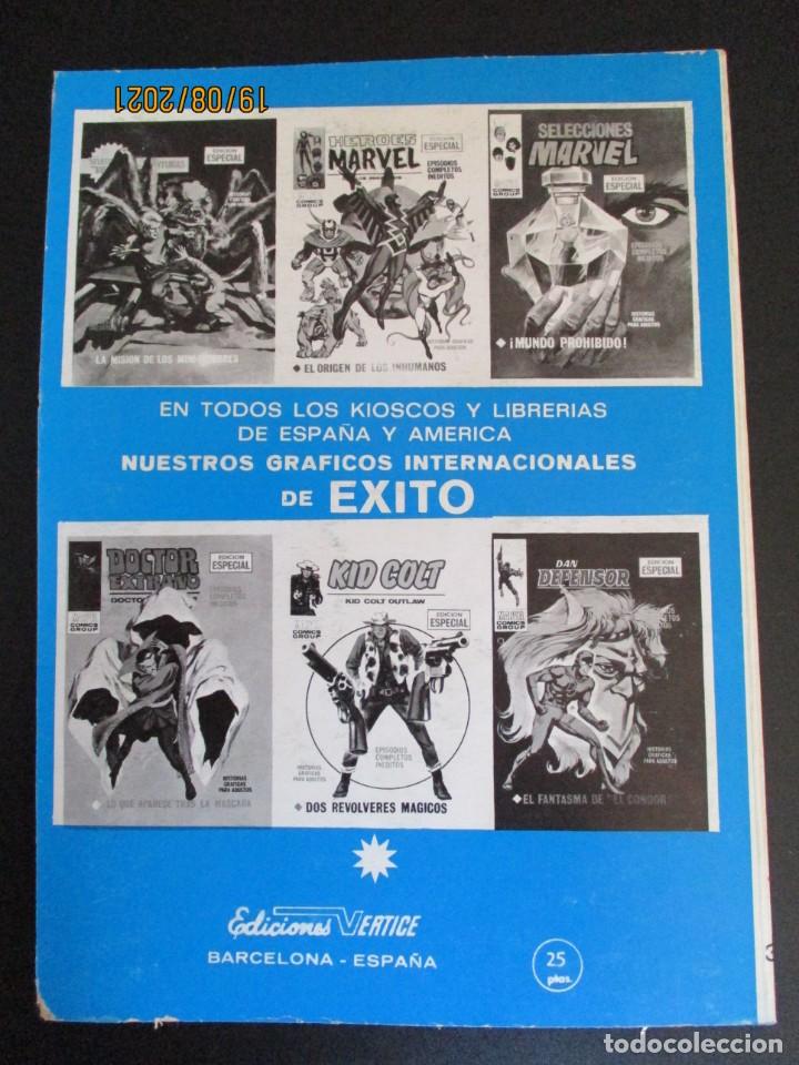 C&oacute;mics: 4 FANTASTICOS, LOS (1969, VERTICE) -V.1- 33 &middot; XII-1971 &middot; EL PODER DE...EL *** EXCELENTE *** - Foto 3