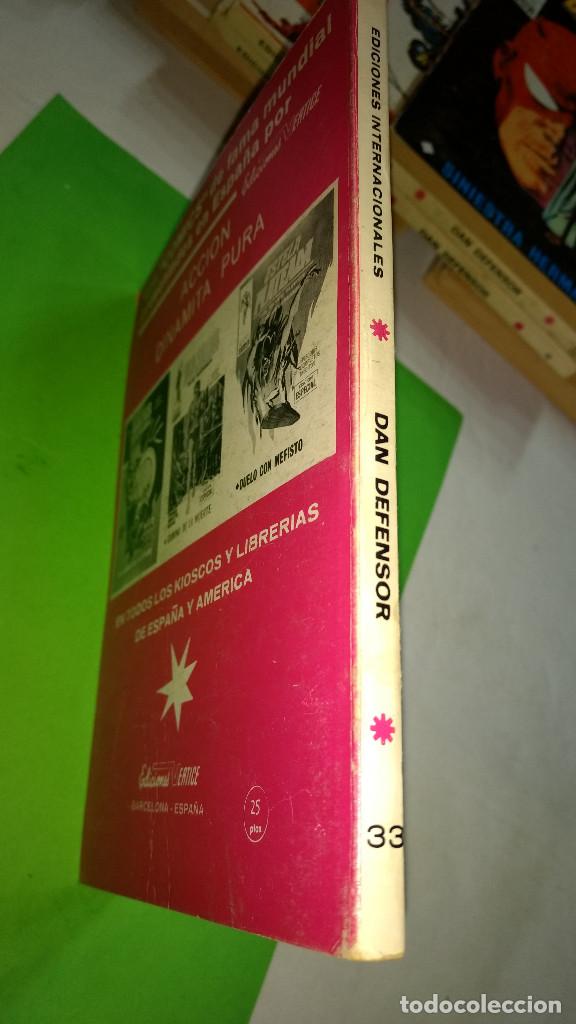 C&oacute;mics: V&Eacute;RTICE VOL 1 DAN DEFENSOR N&ordm; 33 TACO 25 PTS 1972 - Foto 2