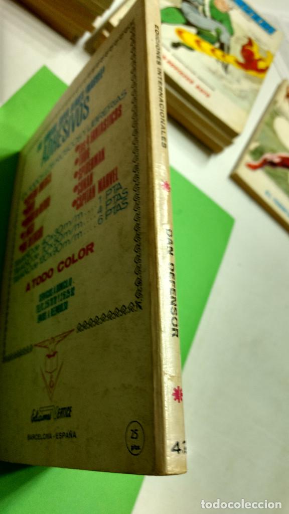 C&oacute;mics: V&Eacute;RTICE VOL 1 DAN DEFENSOR N&ordm; 42 TACO 25 PTS 1973 - Foto 2