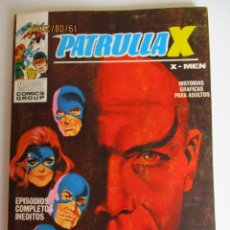 Fumetti: PATRULLA X (1969, VERTICE) 6 · XII-1969 · EL ORIGEN DEL PROFESOR-X. Lote 283177503
