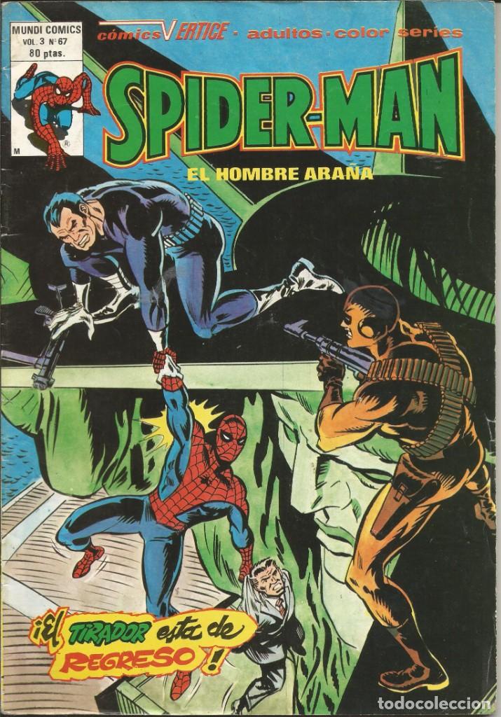 C&oacute;mics: VERTICE MARVEL MUNDI COMIC SPIDER-MAN VOL.3 N&ordm; 67- Razonable buen estado - Foto 1