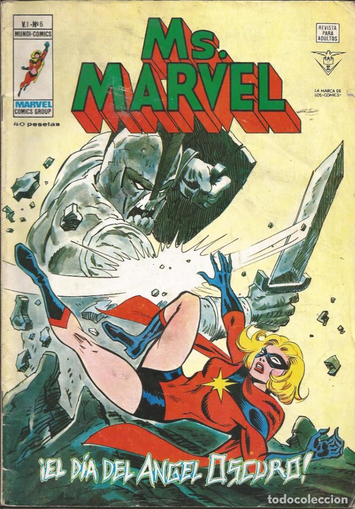 C&oacute;mics: Ms. Marvel V 1 N&ordm; 3 El d&iacute;a del &aacute;ngel oscuro. V&eacute;rtice - 1979 - Foto 1