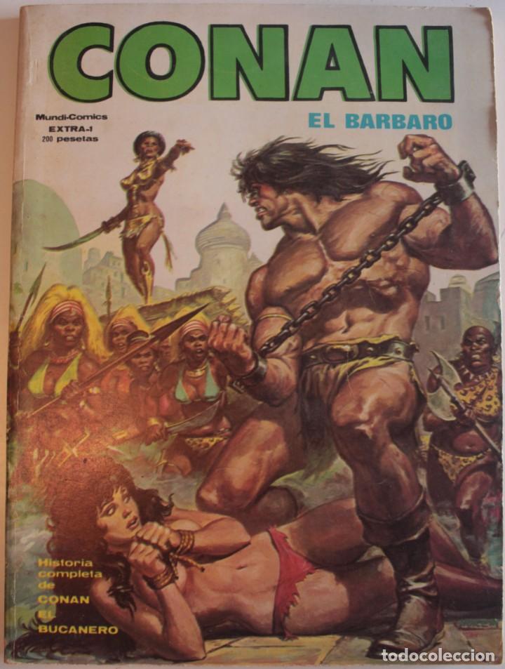 C&oacute;mics: Conan el Barbaro / Conan el Bucanero / Extra N&ordm; 1 / Edic. Vertice (1970) - ref.027 - Foto 1