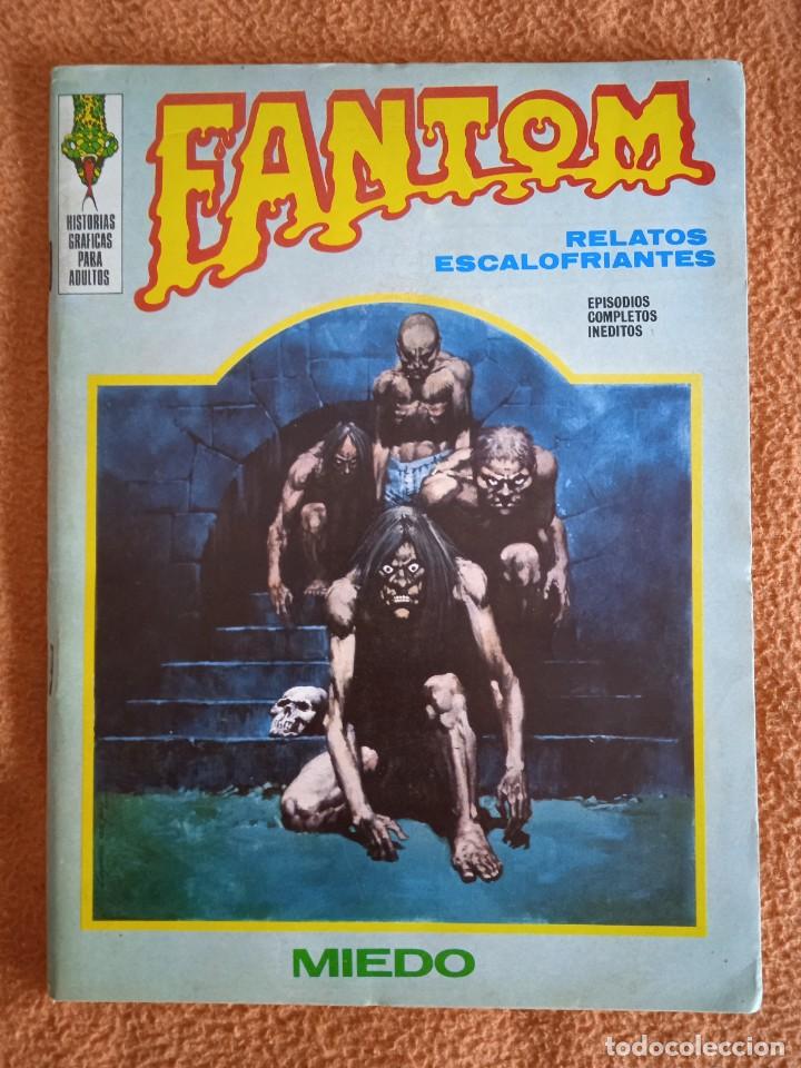 C&oacute;mics: FANTOM RELATOS ESCALOFRIANTES- MIEDO-VERTICE 1972 - Foto 1