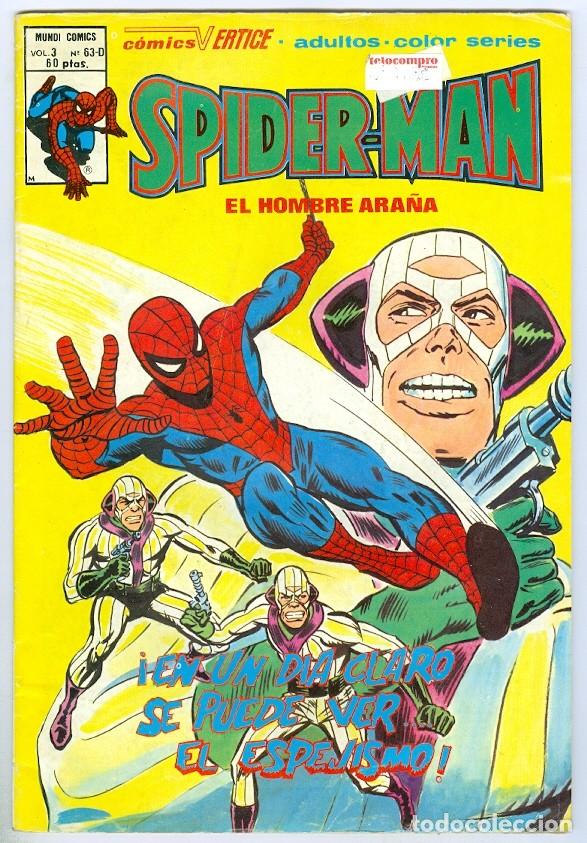 C&oacute;mics: V&eacute;rtice. Volumen 3. Spiderman. 63d. - Foto 1