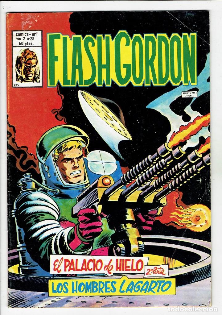 C&oacute;mics: FLASH GORDON - VOL. 2 - N&ordm; 28 - EL PALACIO DE HIELO 2&ordf; PARTE - VERTICE 1980 - Foto 1