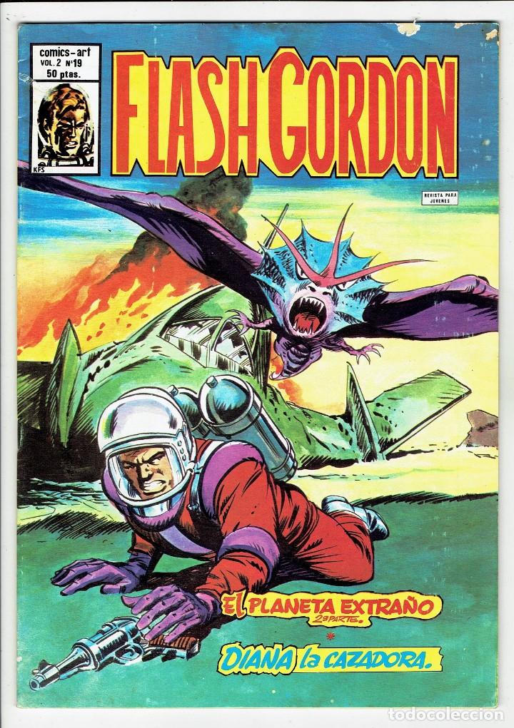 C&oacute;mics: FLASH GORDON - VOL. 2 - N&ordm; 19 - EL PLANETA EXTRA&Ntilde;O - 2&ordf; PARTE - VERTICE 1980 - Foto 1