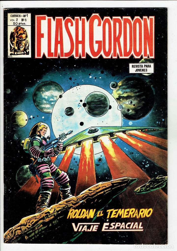 C&oacute;mics: FLASH GORDON - VOL. 2 - N&ordm; 5 - ROLD&Aacute;N EL TEMERARIO - VERTICE 1979 - Foto 1