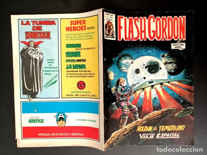 C&oacute;mics: FLASH GORDON - VOL. 2 - N&ordm; 5 - ROLD&Aacute;N EL TEMERARIO - VERTICE 1979 - Foto 2