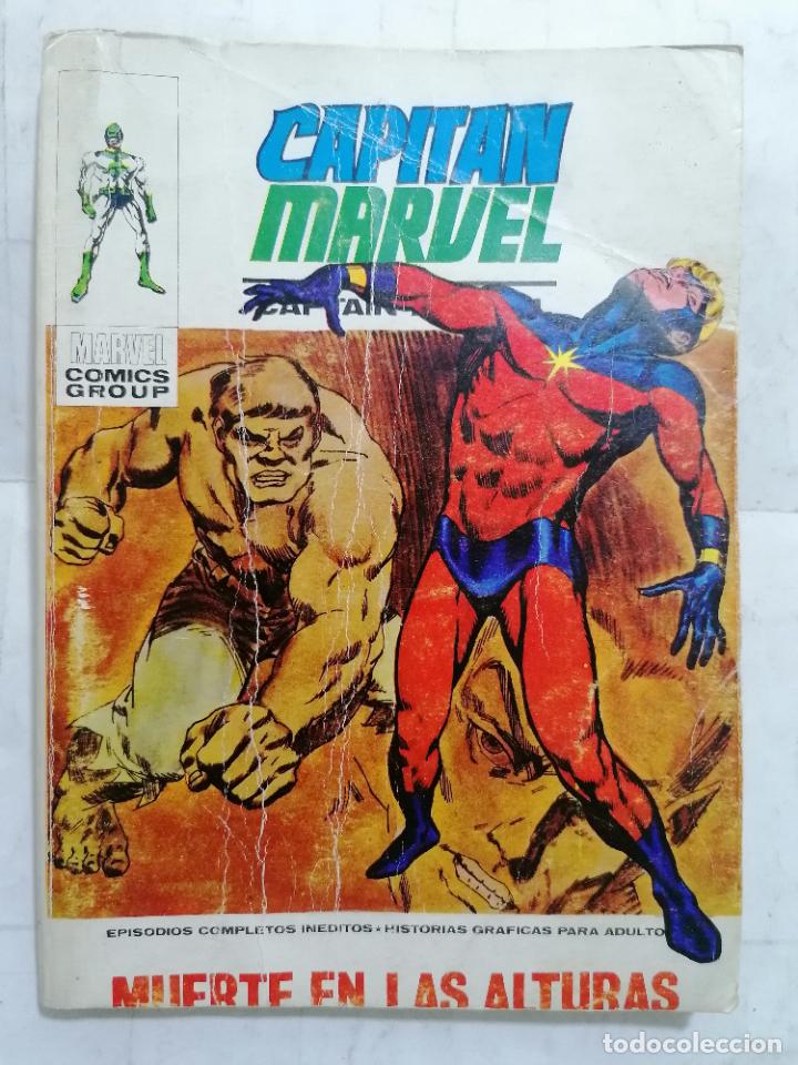 C&oacute;mics: CAPITAN MARVEL, N&ordm; 10, MUERTE EN LAS ALTURAS, EDICIONES VERTICE - Foto 1