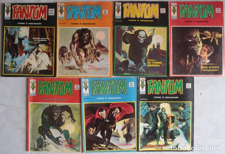 C&oacute;mics: Lote de 7 comics Fantom / Vol 2 / Ed Vertice - ref.064 - Foto 1