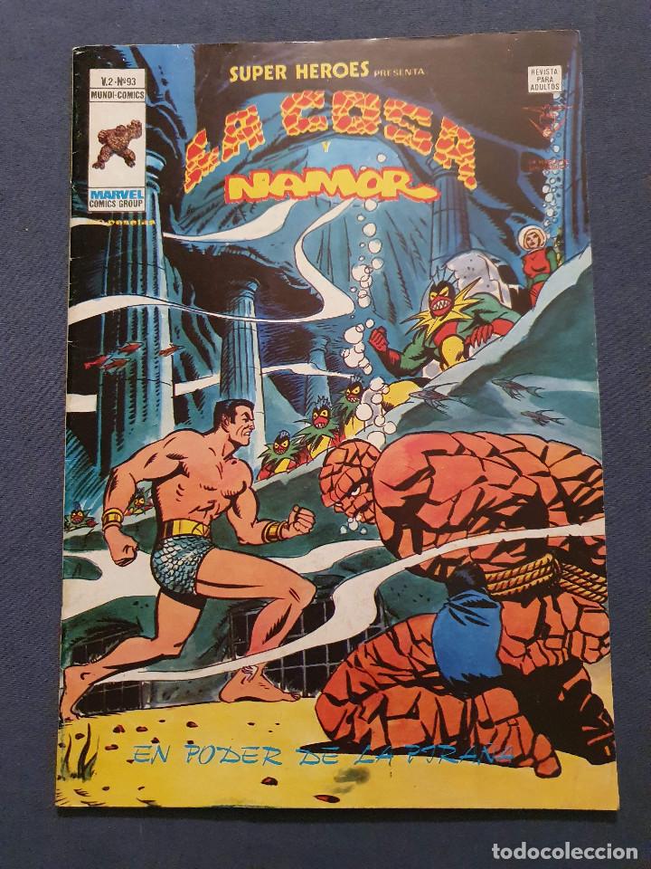 C&oacute;mics: SUPER HEROES VOL. 2 # 93 (VERTICE) - LA COSA Y NAMOR - 1978 - Foto 1