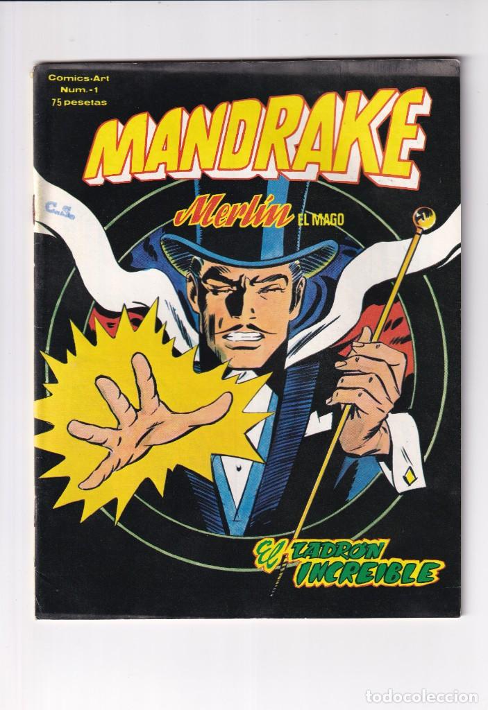 C&oacute;mics: MANDRAKE: NUMERO 1 EL LADRON INCREIBLE, EDITORIAL VERTICE - Foto 1