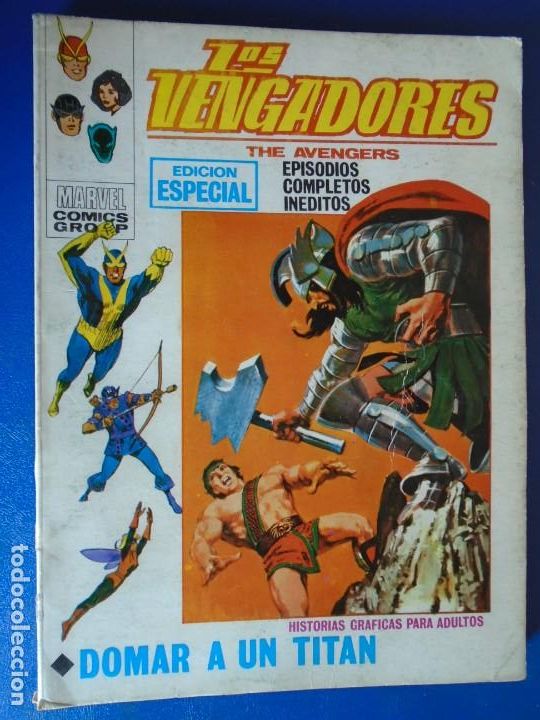 C&oacute;mics: (COM-210903)EDICIONES VERTICE - LOS VENGADORES - N&ordm; 22 - 25 PTS: - Foto 1