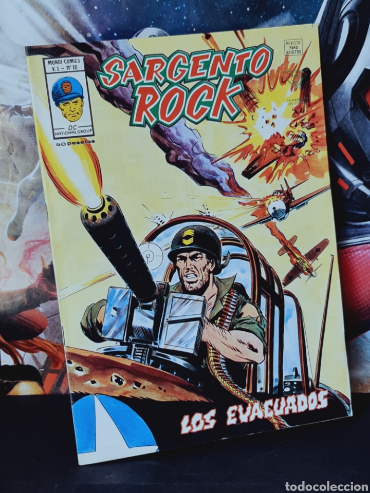 C&oacute;mics: EXCELENTE ESTADO SARGENTO ROCK 10 LOS EVACUADOS MARVEL EDICIONES VERTICE - Foto 1