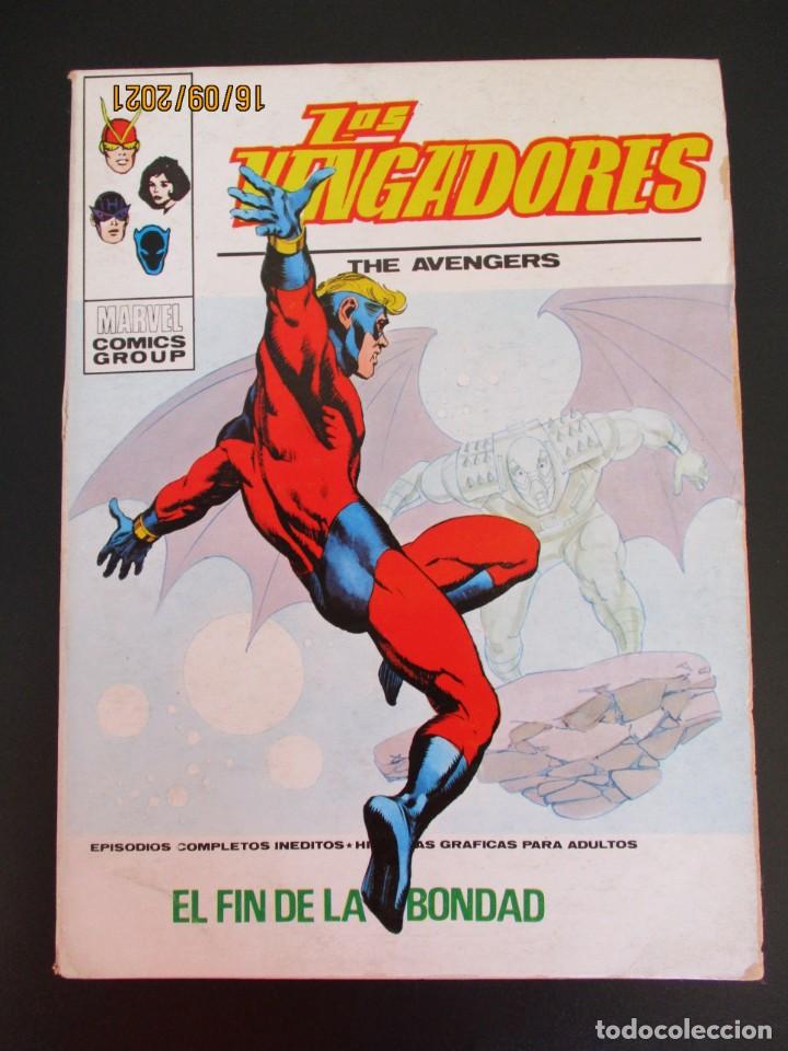 C&oacute;mics: VENGADORES, LOS (1969, VERTICE) 45 &middot; VII-1973 &middot; EL FIN DE LA BONDAD - Foto 1