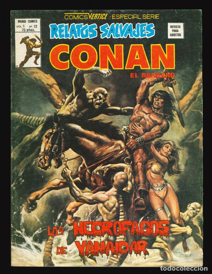 C&oacute;mics: RELATOS SALVAJES - EDICIONES V&Eacute;RTICE / N&Uacute;MERO 72 - Foto 1