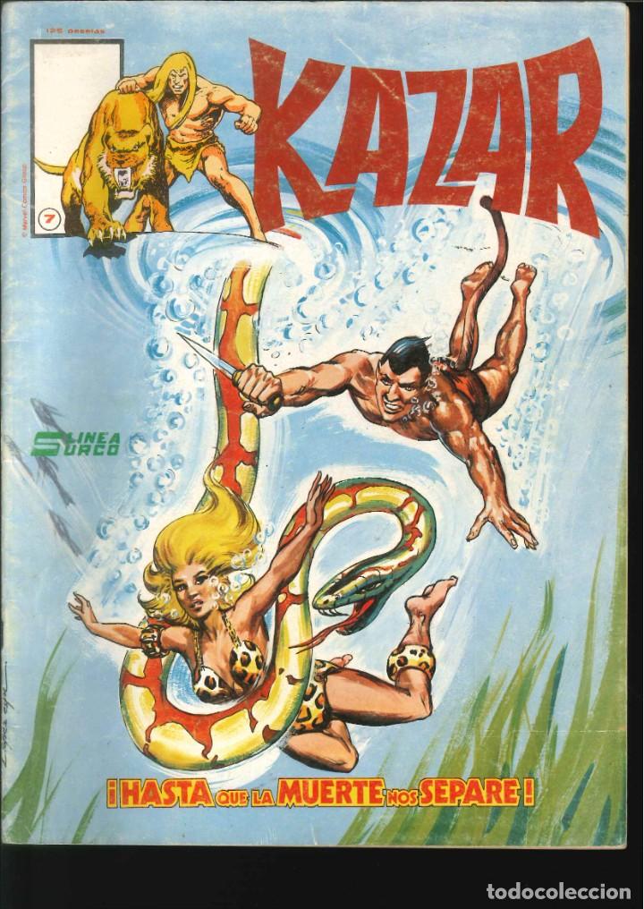 C&oacute;mics: KAZAR LINEA SURCO V&Eacute;RTICE N&Uacute;MERO 7 - Foto 1