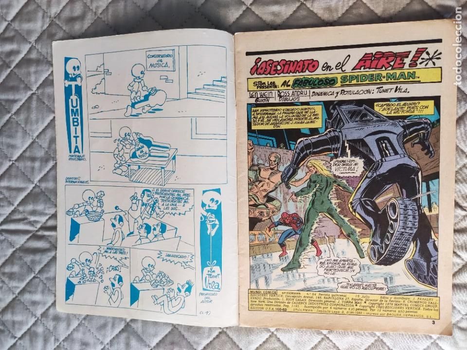 C&oacute;mics: Spiderman Vol. 3 N&ordm; 64 VERTICE - Foto 3