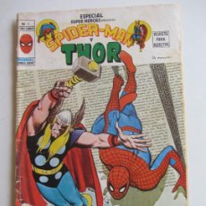 Comics : ESPECIAL SUPER HEROES Nº 3 - SPIDERMAN Y THOR - MUNDI COMICS VERTICE 1974 ETX LV. Lote 292154748