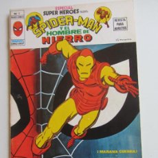 Comics : ESPECIAL SUPER HEROES Nº 2 SPIDERMAN Y EL HOMBRE DE HIERRO VERTICE 1974 BUEN ESTADO ETX LV. Lote 292155268