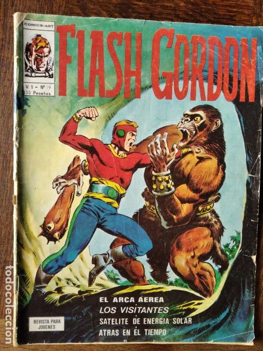 C&oacute;mics: FLASH GORDON V.1 N&ordm; 19 - VERTICE - Foto 1
