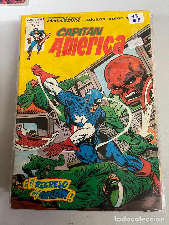 C&oacute;mics: VERTICE CAPITAN AMERICA NUMERO 43 BUEN ESTADO - Foto 1