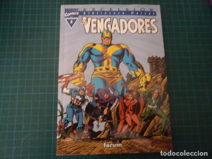 C&oacute;mics: Biblioteca Marvel. Los Vengadores. N&deg;5. Forum. - Foto 1