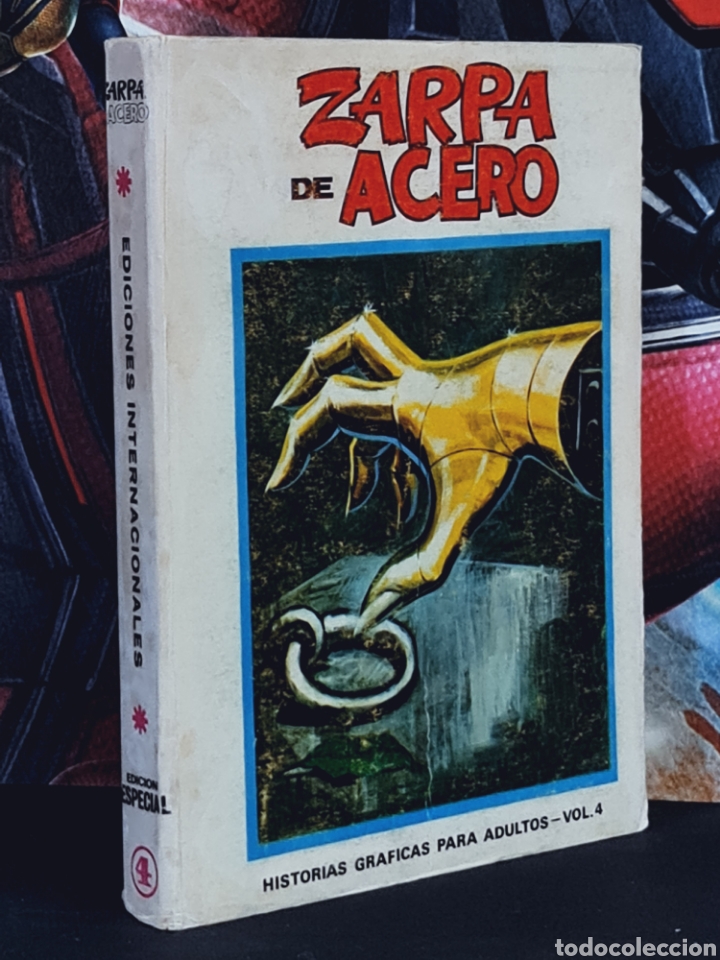 MUY BUEN ESTADO ZARPA DE ACERO 4 EDICIONES INTERNACIONALES ESPECIAL TACO COMICS VERTICE (Tebeos y Comics - Vértice - Fleetway)