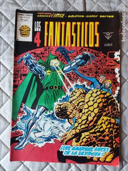 C&oacute;mics: Los 4 Fant&aacute;sticos Vol.3 N&ordm; 32 VERTICE - Foto 1