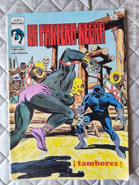 C&oacute;mics: La Pantera Negra N&ordm; 4 VERTICE - Foto 1
