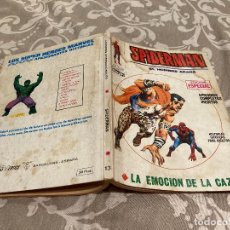 Cómics: SPIDERMAN VOL 1 N°13. LA EMOCIÓN DE LA CAZA - EDICIONES VÉRTICE 1974