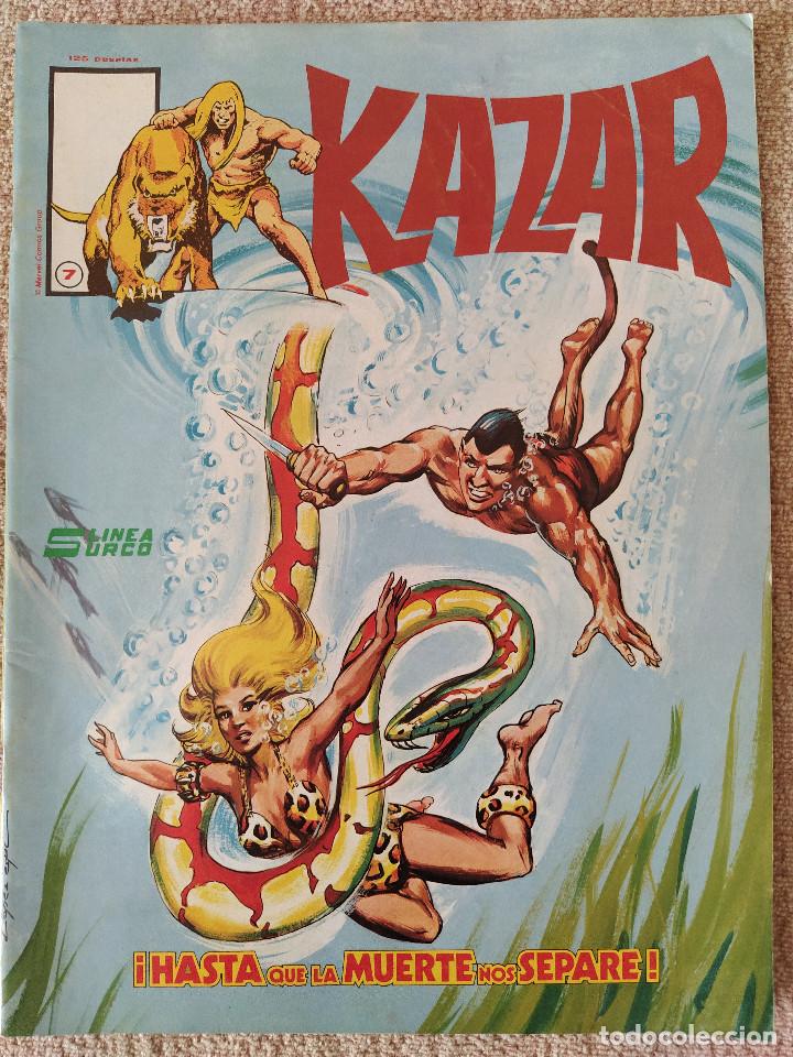 C&oacute;mics: Kazar (Ka-Zar) n&ordm; 7. Surco. - Foto 1