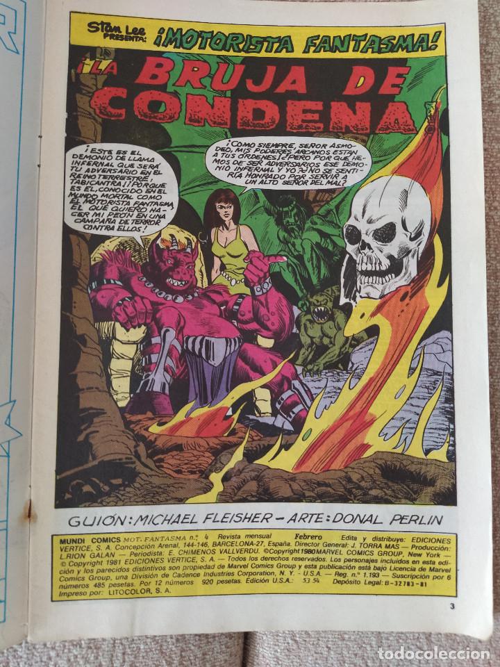 C&oacute;mics: El Motorista Fantasma n&ordm; 4. Vertice - Foto 2