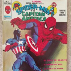 Comics: ESPECIAL SUPER HÉROES Nº 5 (SPIDERMAN Y EL CAPITÁN AMÉRICA). VÉRTICE. Lote 297993343
