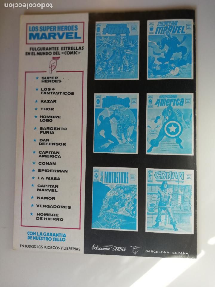 C&oacute;mics: Spiderman vol2 n&ordm; 6. V&eacute;rtice, 1974. . - Foto 3
