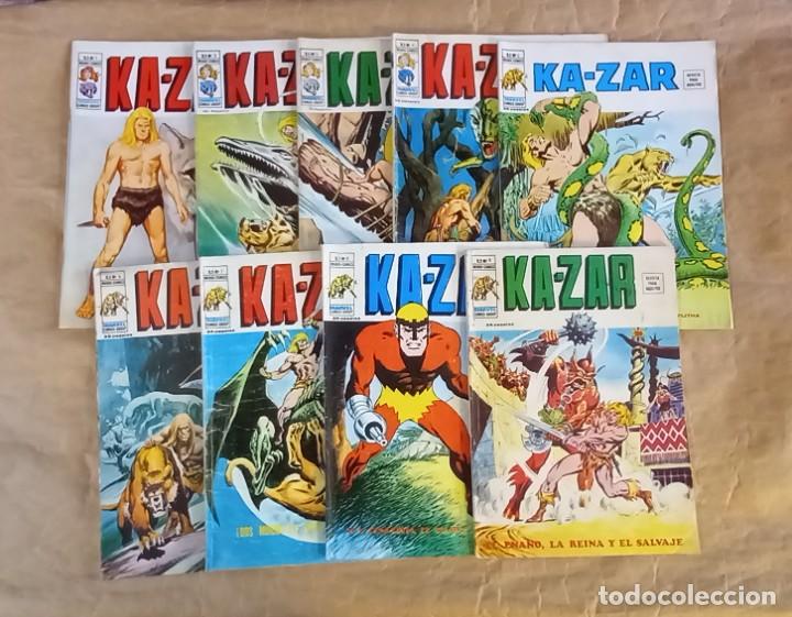 C&oacute;mics: KA-ZAR (V. 2) - V&Eacute;RTICE / COLECCI&Oacute;N COMPLETA (9 N&Uacute;MEROS) - Foto 1