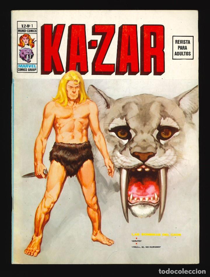 C&oacute;mics: KA-ZAR (V. 2) - V&Eacute;RTICE / COLECCI&Oacute;N COMPLETA (9 N&Uacute;MEROS) - Foto 3
