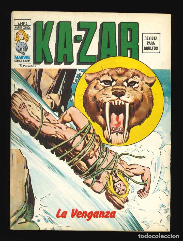 C&oacute;mics: KA-ZAR (V. 2) - V&Eacute;RTICE / COLECCI&Oacute;N COMPLETA (9 N&Uacute;MEROS) - Foto 5