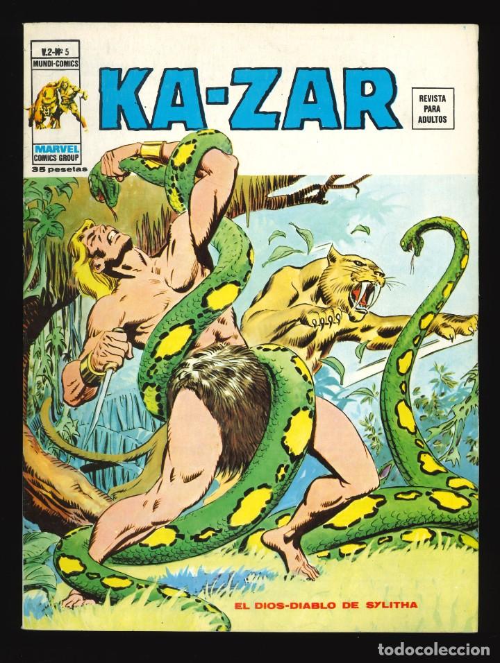 C&oacute;mics: KA-ZAR (V. 2) - V&Eacute;RTICE / COLECCI&Oacute;N COMPLETA (9 N&Uacute;MEROS) - Foto 7