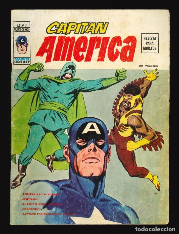 C&oacute;mics: CAPIT&Aacute;N AM&Eacute;RICA (V. 2) - V&Eacute;RTICE / COLECCI&Oacute;N COMPLETA (5 N&Uacute;MEROS) - Foto 5